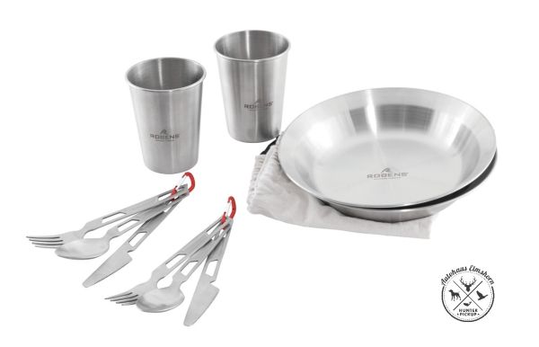 Robens Edestahl Essgeschirr-Set